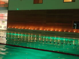Ambiance zen au bassin sportif
