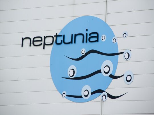 Le logo du centre aquatique